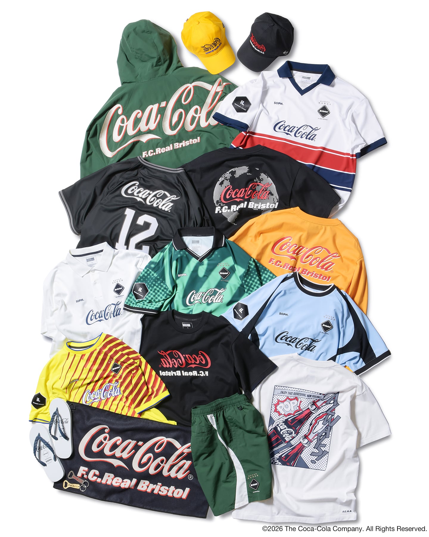 F.C. Real Bristol × 可口可樂聯名登台!睽違 6 年再合作,世界盃限定系列台北正式開賣!