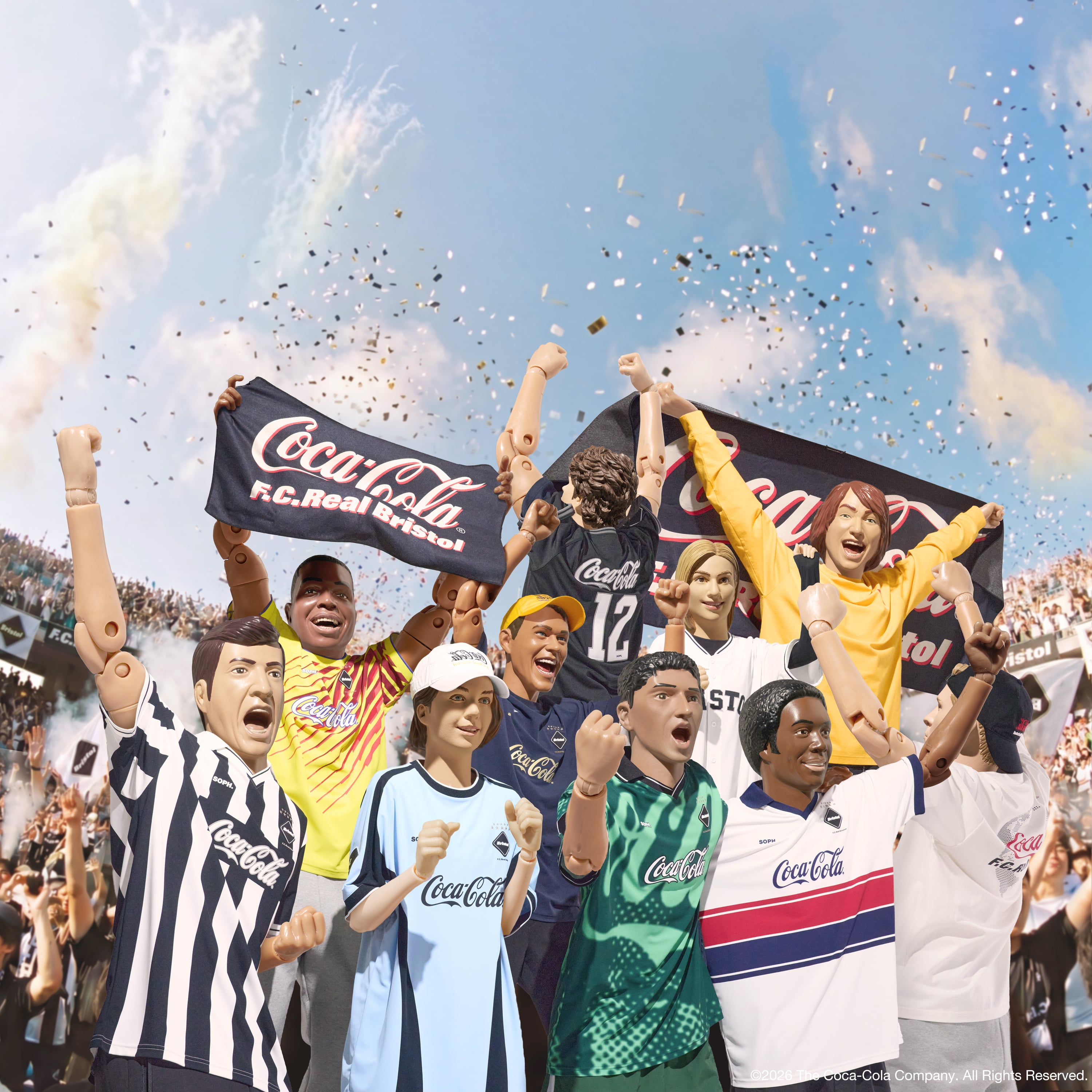 F.C. Real Bristol × 可口可樂聯名登台!睽違 6 年再合作,世界盃限定系列台北正式開賣!