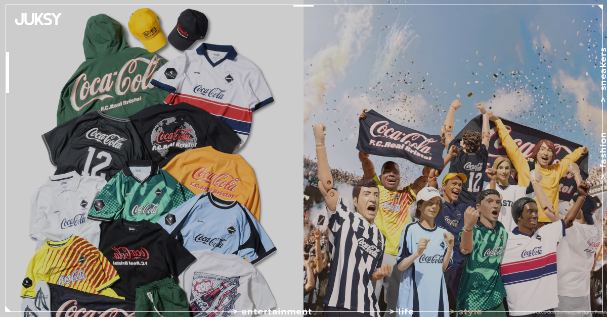 F.C. Real Bristol × 可口可樂聯名登台!睽違 6 年再合作,世界盃限定系列台北正式開賣!