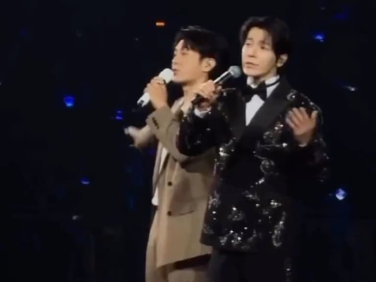 Super Junior 東海與韋禮安合唱〈最好的朋友〉眼泛淚光，萬名歌迷尖叫炸裂！