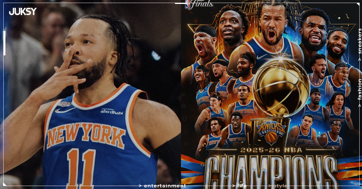 NBA/尼克 4:1 擊敗馬刺奪冠!Brunson 狂轟 45 分拿下 FMVP,尼克重返籃球之巔!
