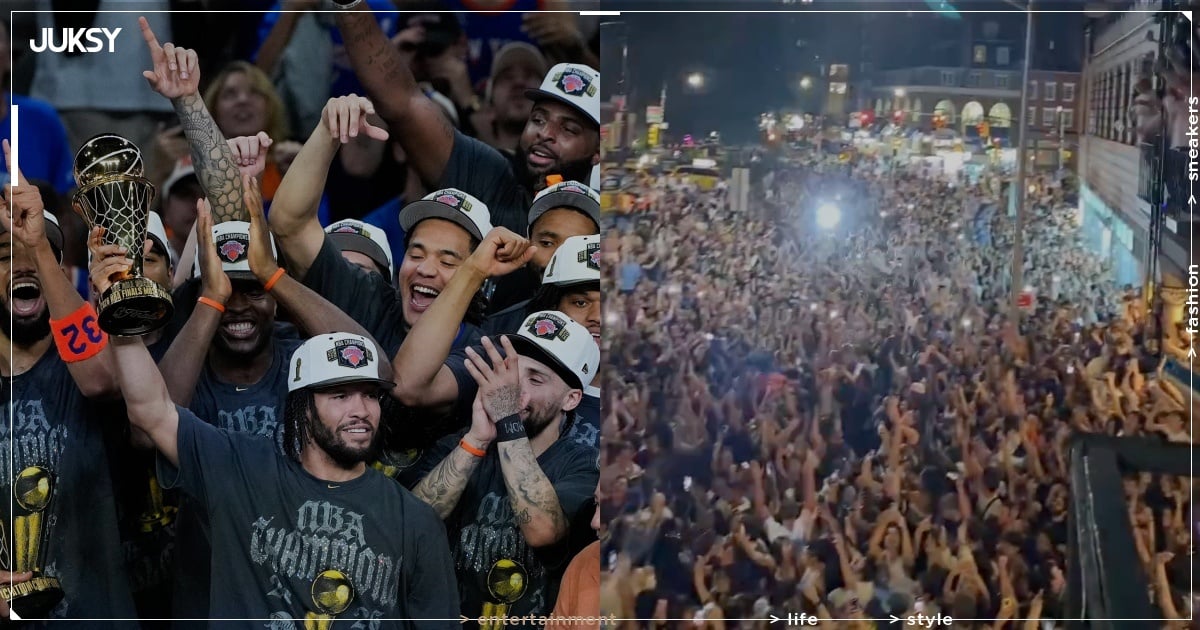 NBA/紐約市民齊唱《Empire State of Mind》畫面超震撼!歡慶尼克睽違 53 年奪冠!