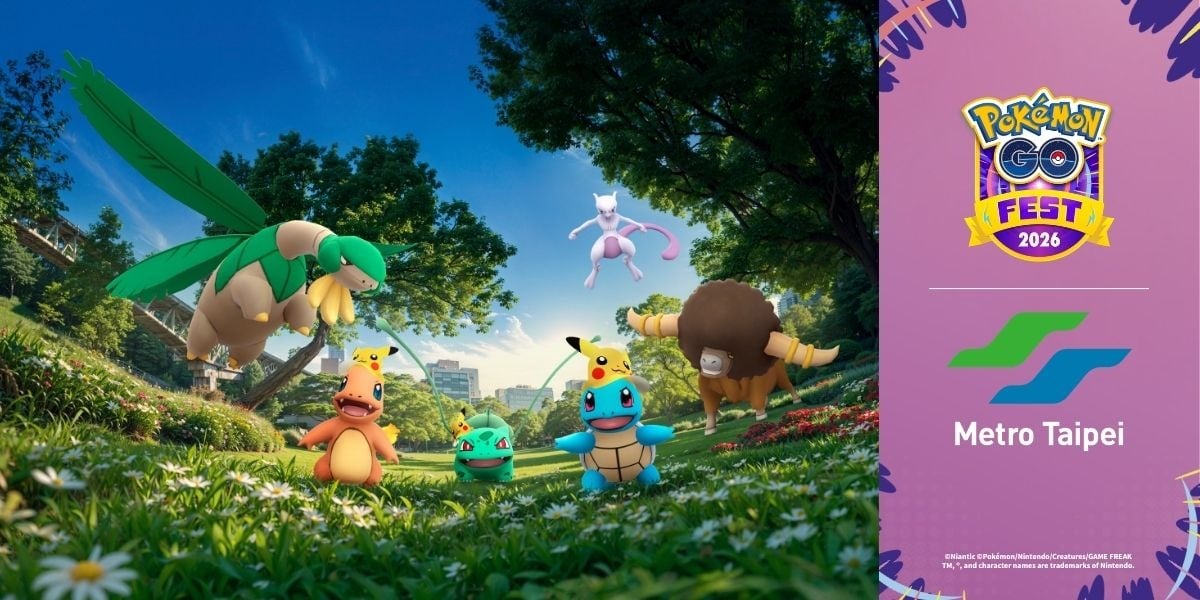 《Pokémon GO》10 週年聯手台北捷運！中山站變超夢打卡點，限定超夢悠遊卡、明信片、現場活動一次看！