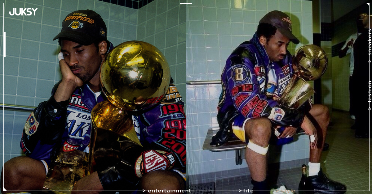 NBA/Kobe Bryant 25 年前冠軍照回顧!獨坐更衣室表情凝重,勝利、孤獨、偉大感同時呈現!