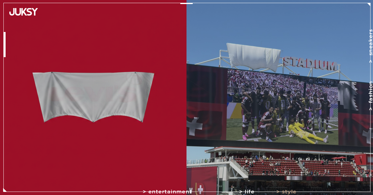 世界盃/Levi’s® Stadium 品牌字樣被遮住反而爆紅!球迷一眼認出經典 Logo,意外成最佳行銷手法!