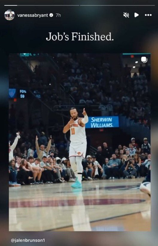 NBA/Vanessa Bryant 親自祝賀 Jalen Brunson!曼巴傳人奪冠,自由女神配色Kobe 6 背後淵源曝光!