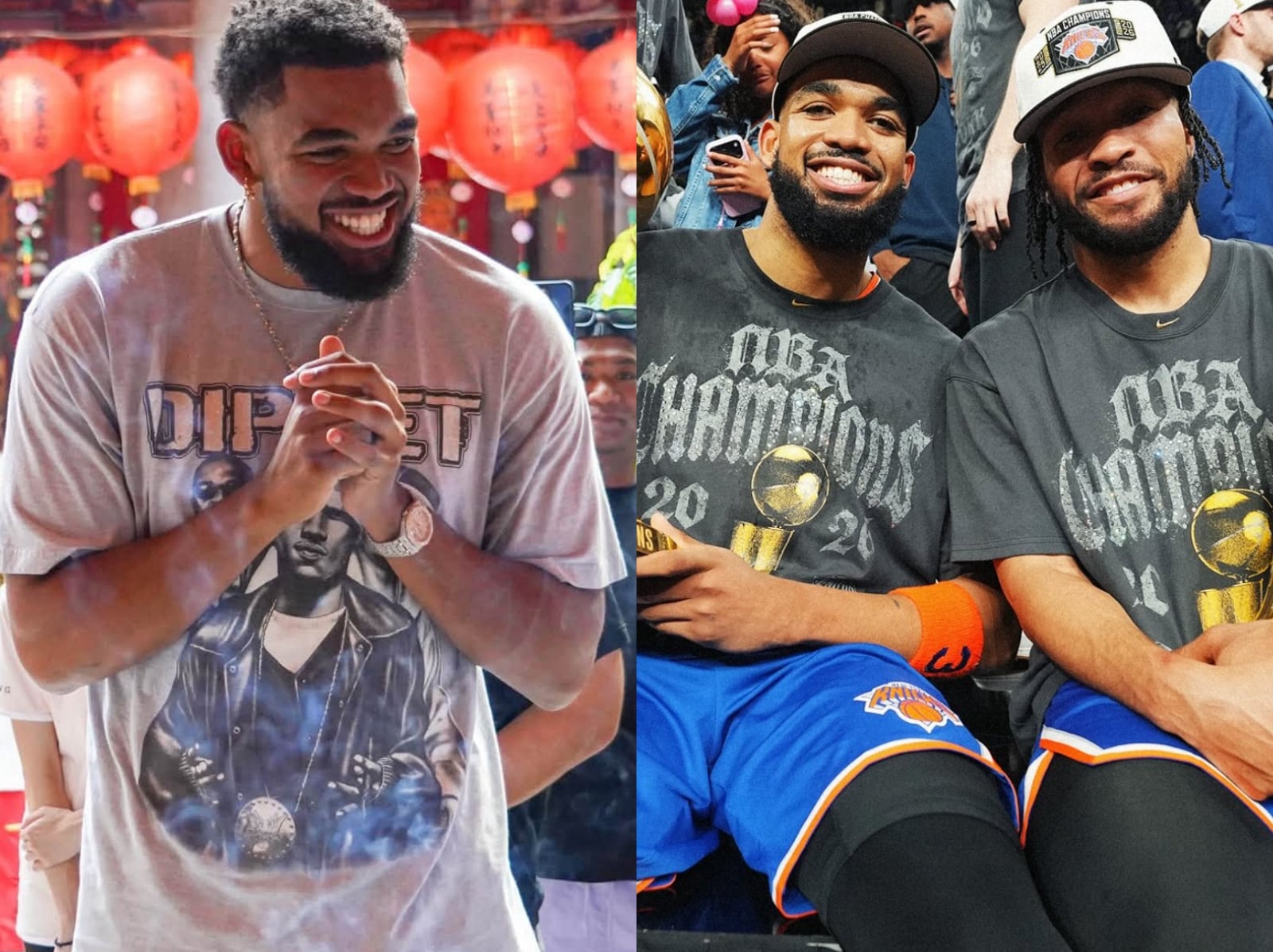 NBA／唐斯 Karl-Anthony Towns 去年來台許願「尼克總冠軍」獲聖筊，網友驚：「快回來還願！」
