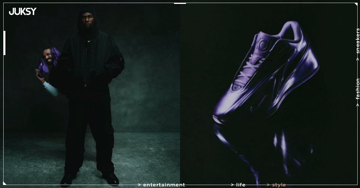 Kevin Durant 新簽名鞋 KD 19 紫色登場!Drake 參與廣告不只搞笑還偷酸蟻人!