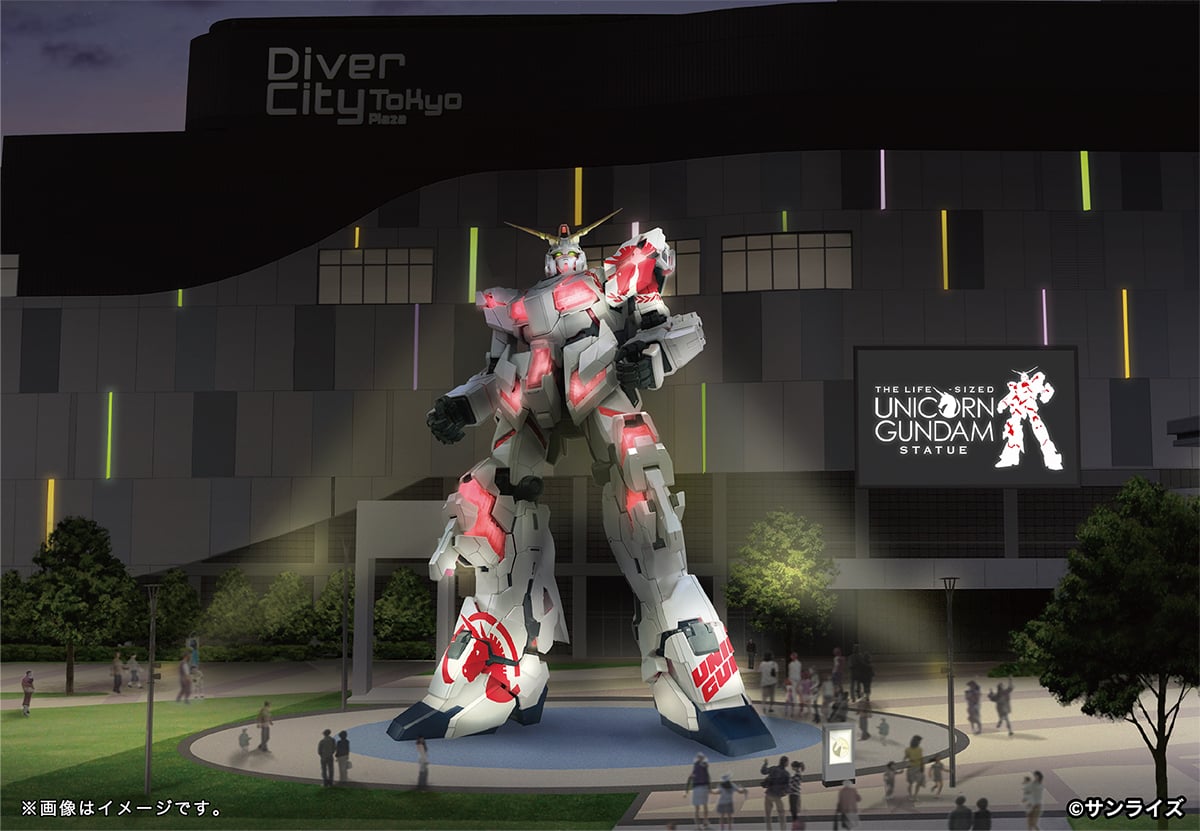 東京台場獨角獸鋼彈 Unicorn Gundam 確定 8 月退休!最終型態 6/20 登場,限定模型免費拿!