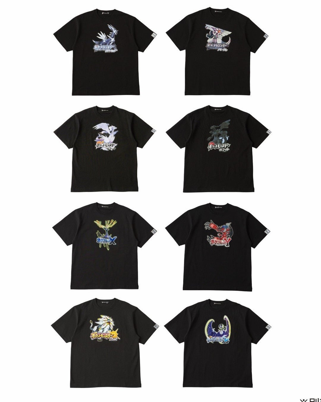 寶可夢 30 週年回憶殺!歷代遊戲封面 T-Shirt 系列登場,從《寶可夢紅/綠》一路收錄到《寶可夢傳說 Z-A》
