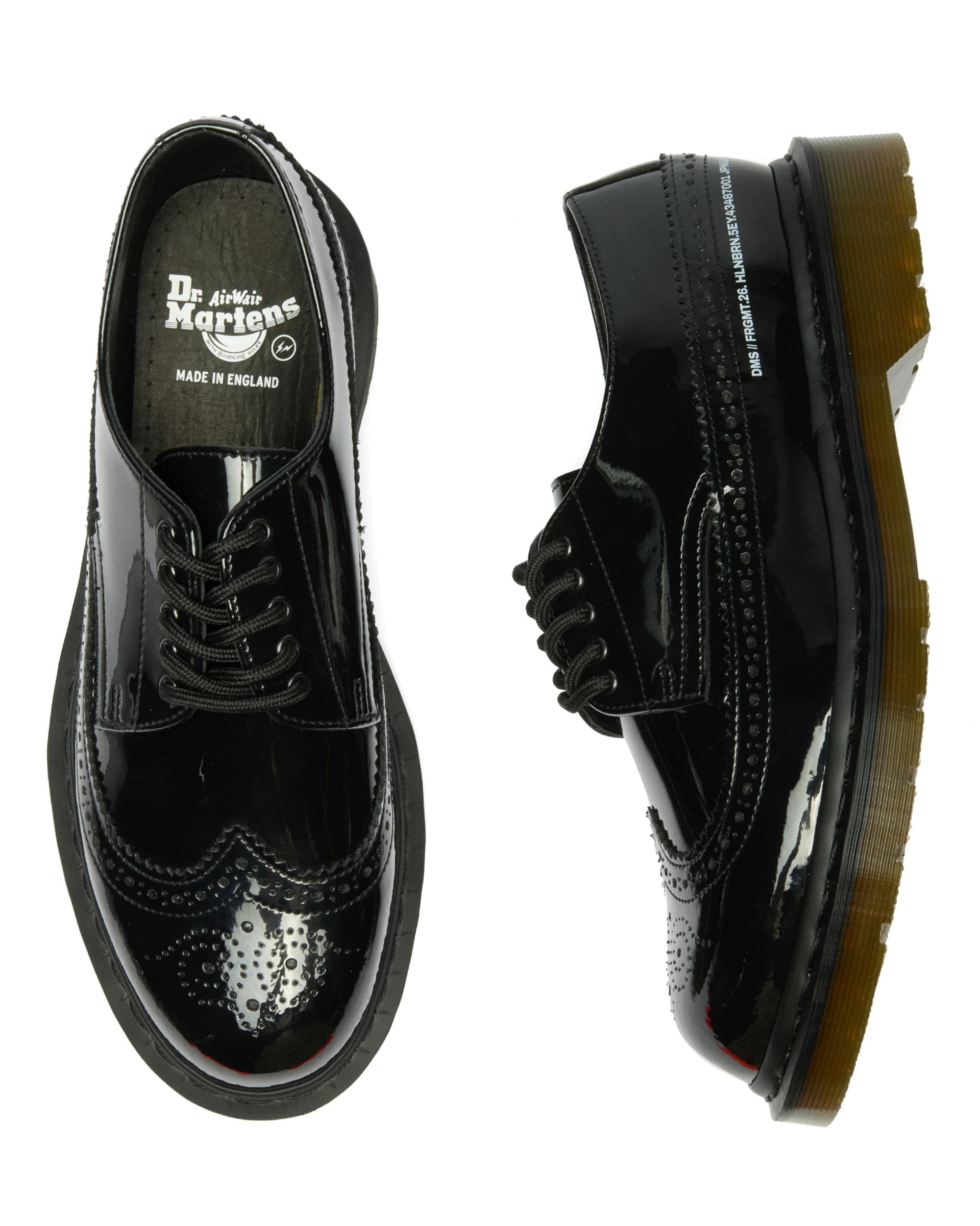 藤原浩 fragment x Dr. Martens 全新聯名正式發表!黑色閃電漆皮+雕花設計簡直太燒!