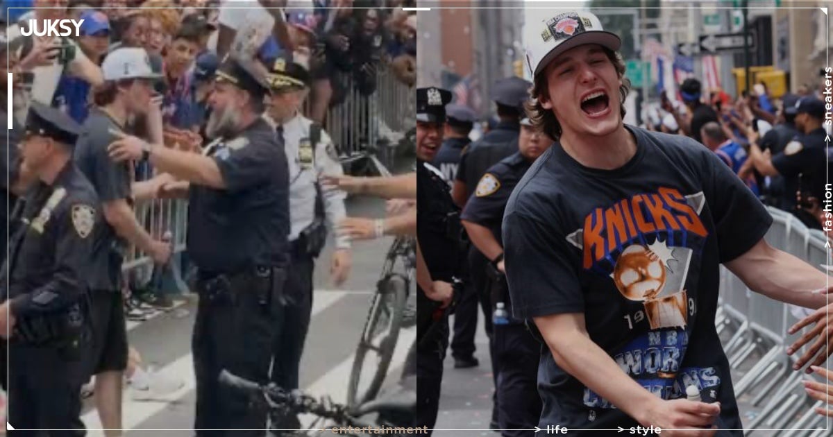 NBA/尼克二年級生 Tyler Kolek 冠軍遊行被警方攔下!無奈自嘲「我發誓我真的是球員!」