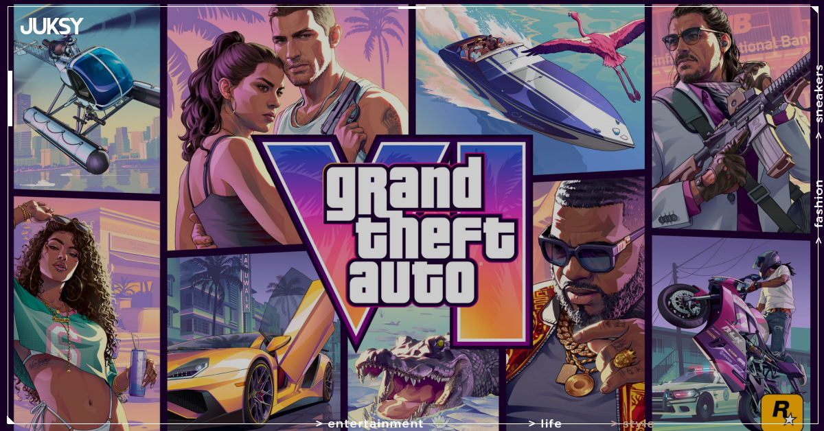 《GTA 6》遊戲封面圖正式公開!搶先預購日期也曝光了!
