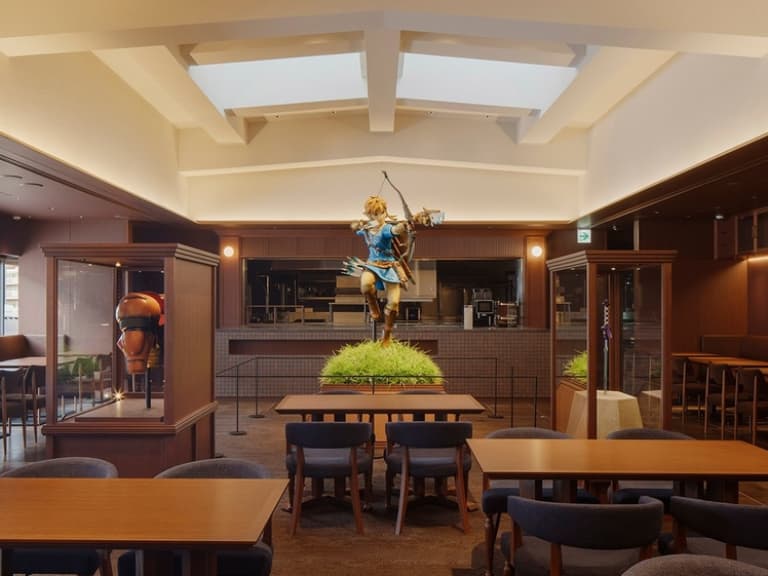 任天堂博物館秋季推新餐廳！「超級家庭餐廳」2026年開幕，林克雕像搶先曝光！