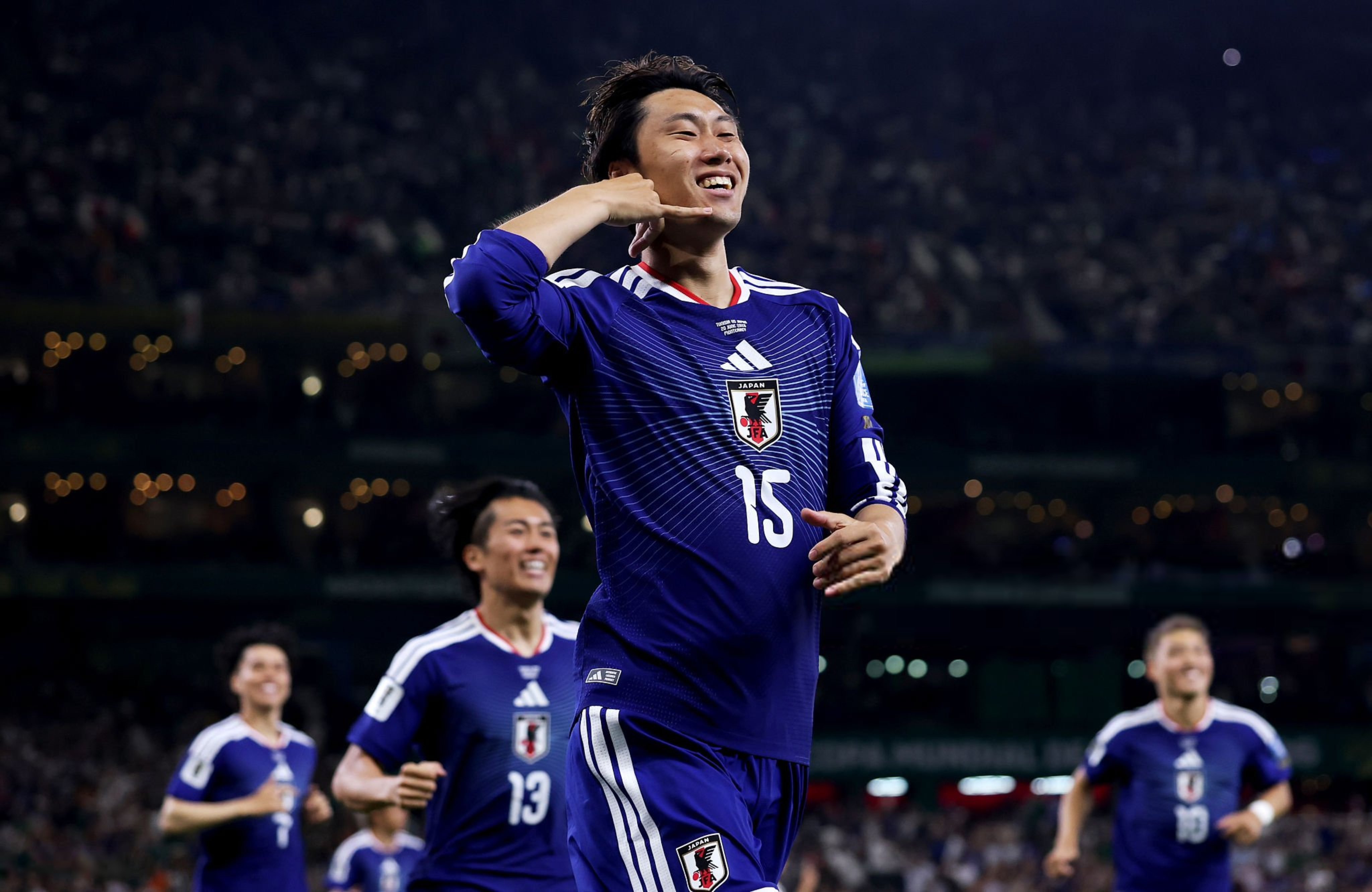 世界盃/日本 4:0 大勝突尼西亞獲小組賽首勝!上田綺世梅開二度、伊東純也精彩射門!