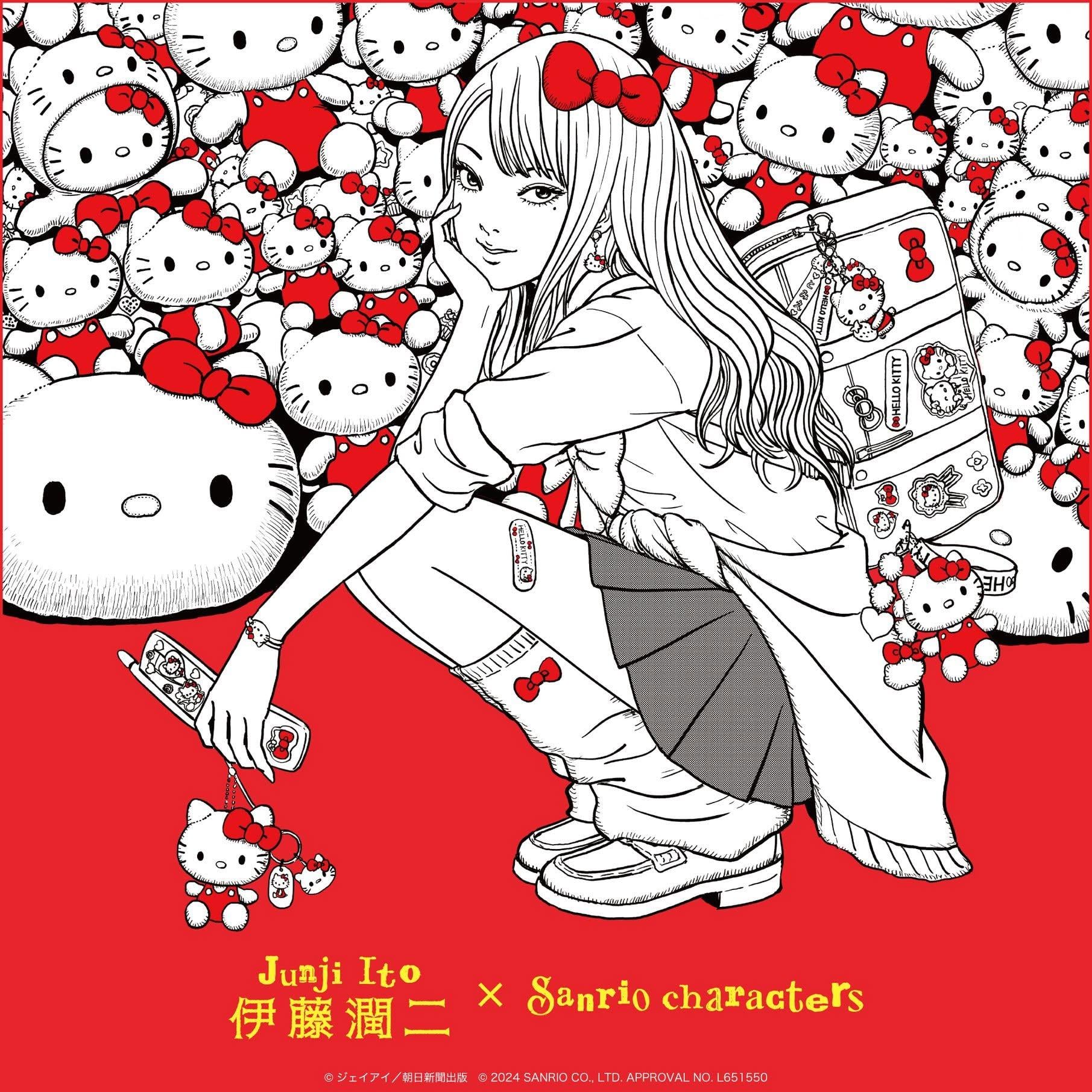 伊藤潤二 × 三麗鷗富江模型正式立體化!網友驚嘆:「這不收不行!」