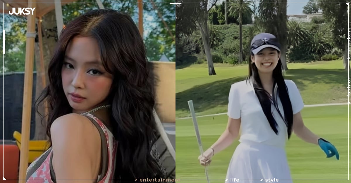 BLACKPINK Jennie 也迷上高爾夫球!教練曝光練習影片直言:「菜鳥畢業了!」