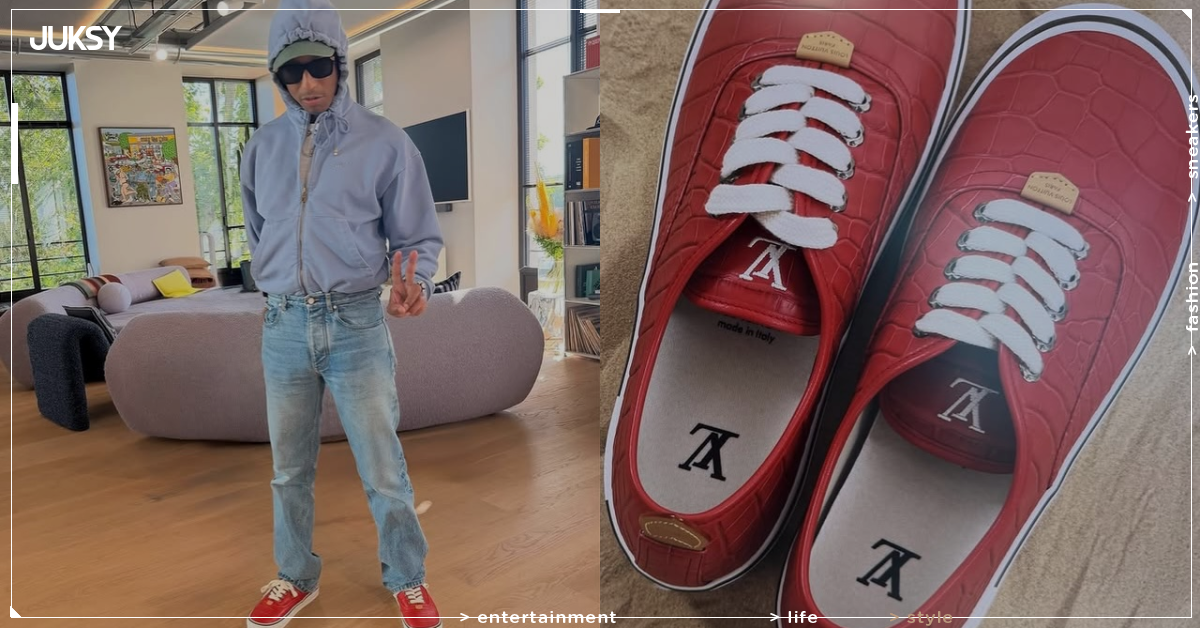 Pharrell 新鞋被酸像 Vans?Louis Vuitton Combi 曝光,Vans 官方親自留言「Ohhhh bet」