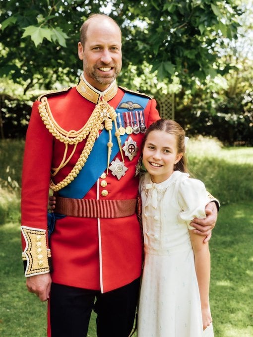 威爾斯親王威廉 Prince William 44歲生日與父親節同慶!凱薩琳曬父女甜照:「世界最好的爸爸」
