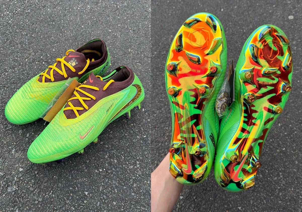 哈蘭德「倒勾球鞋」Travis Scott x Nike 收藏盤點!閃電倒勾、粉紅倒勾⋯根本足球界隱藏版鞋頭!