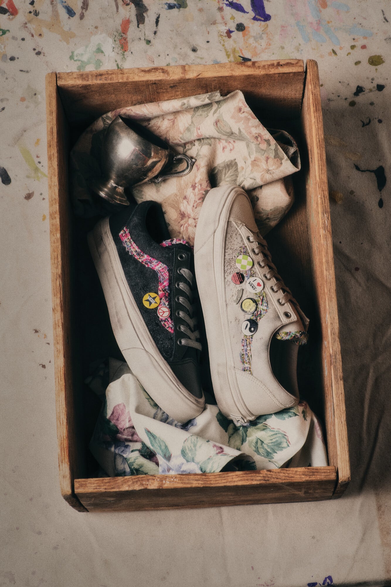 Vans Old Skool 36 Souvenir 4 款新色狂轟!噴漆皮革混搭毛呢條紋⋯7 月開賣必搶!