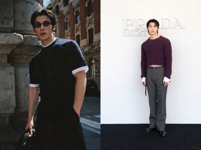 許光漢現身 Prada 2027 春夏男裝秀！Miuccia Prada、Raf Simons 用牛仔褲與 T 恤重新定義男裝