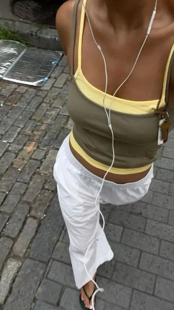 背心穿搭