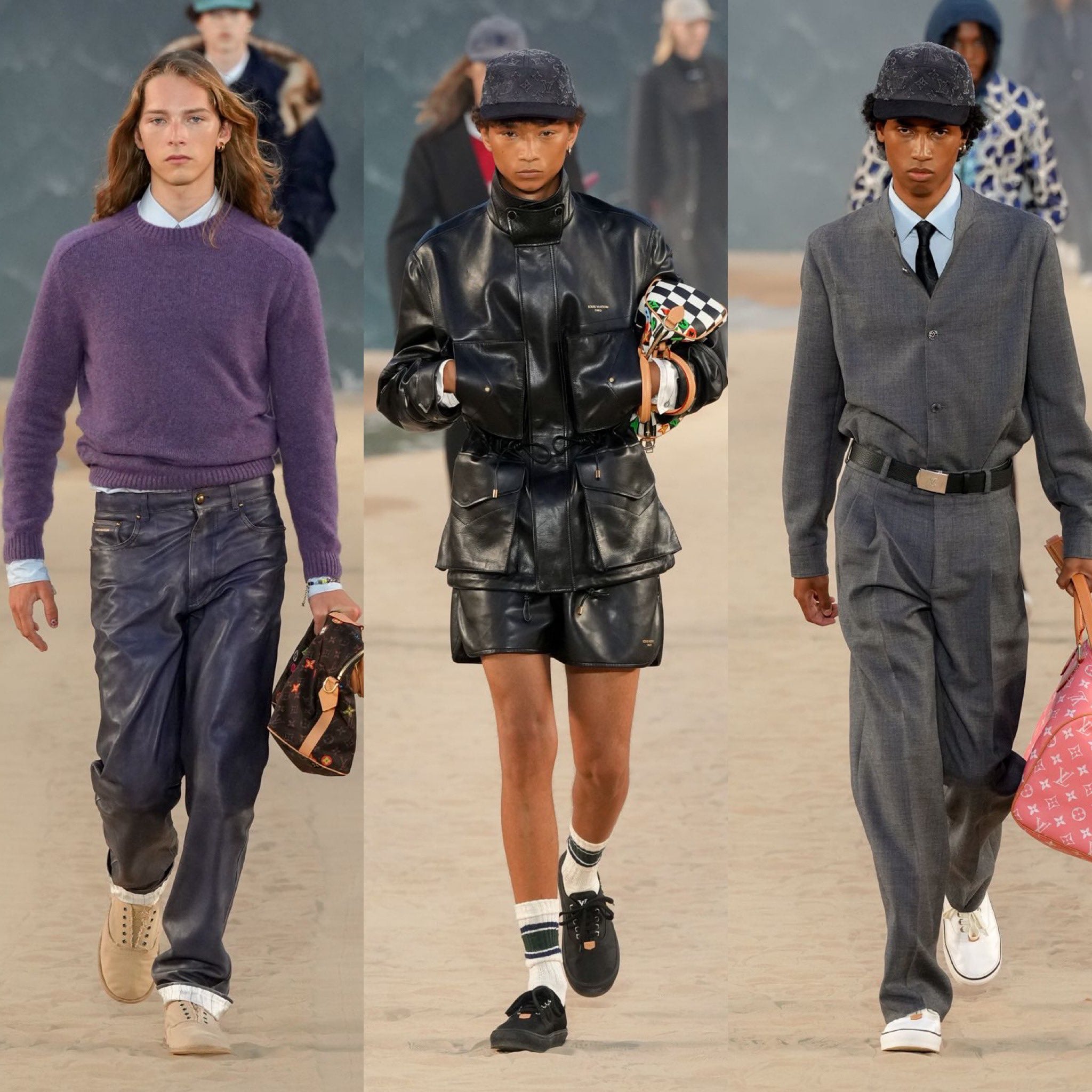 Pharrell 最新 Louis Vuitton 2027 春夏男裝秀登場!巨型海浪搬進巴黎,前排嘉賓超大咖,Quavo、Lil Baby 新歌同步首播!