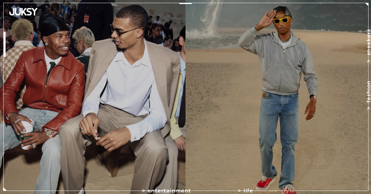 Pharrell 最新 Louis Vuitton 2027 春夏男裝秀登場!巨型海浪搬進巴黎,前排嘉賓超大咖,Quavo、Lil Baby 新歌同步首播!