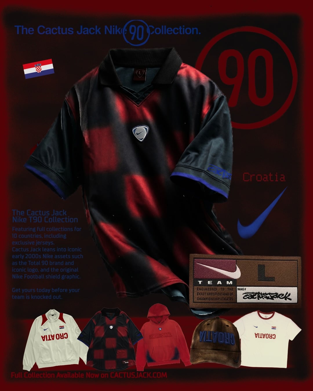 世界盃／Travis Scott 聯名 Nike Total 90 第二波來襲！加拿大、德國、西班牙⋯10 國新款一次看！