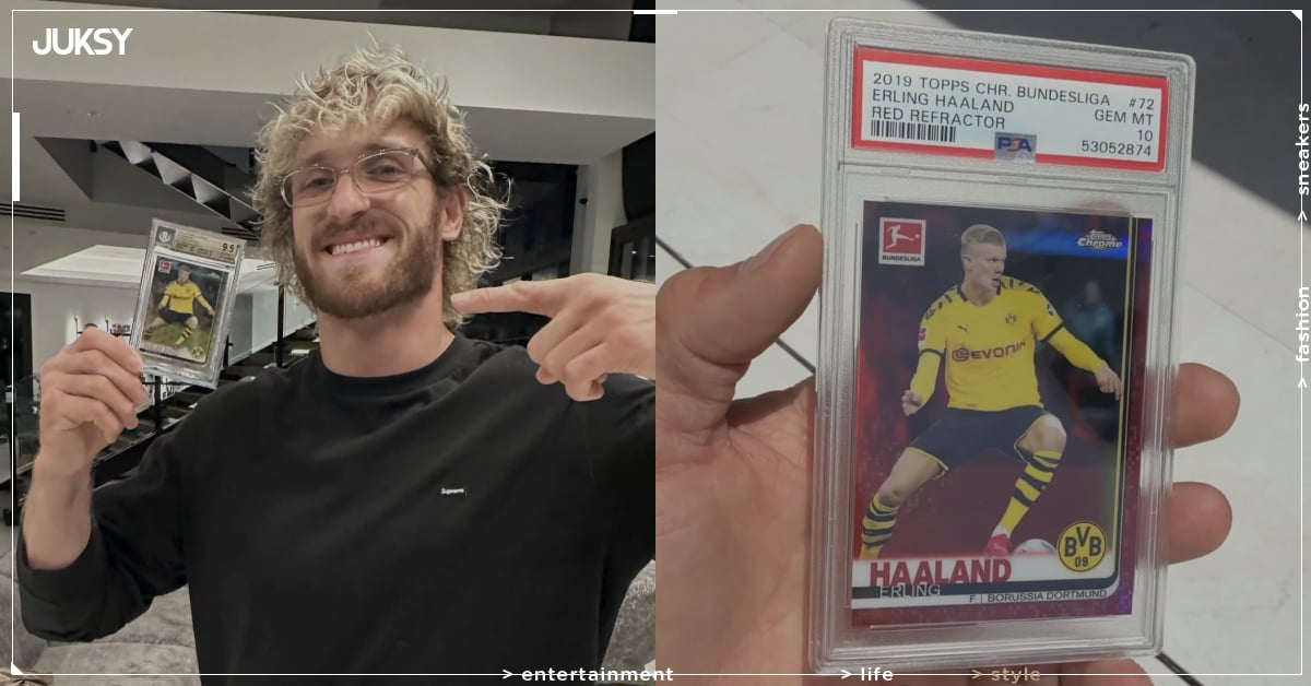 世界盃／哈蘭德 1/1 稀有新秀球員卡正式拍賣！Logan Paul 三年前 36.5 萬美元購入，如今有望突破更高價！