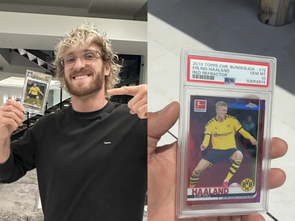 世界盃／哈蘭德 1/1 稀有新秀球員卡正式拍賣！Logan Paul 三年前 36.5 萬美元購入，如今有望突破更高價！