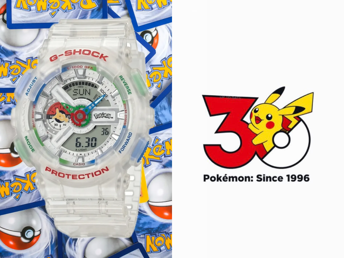 寶可夢 x G-SHOCK 聯名錶款疑似曝光！皮卡丘登上 GA-110，全尺寸設計讓錶迷準備暴動