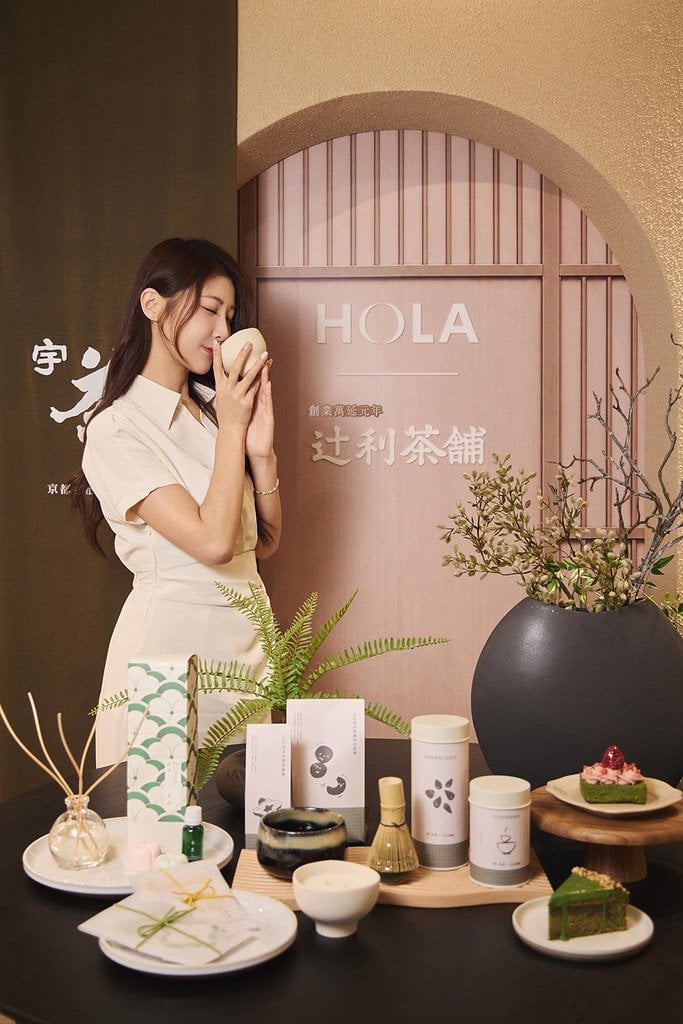HOLA × 辻利茶舗 TSUJIRI 聯名登場！居家香氛、限定甜點、茶食一次收齊