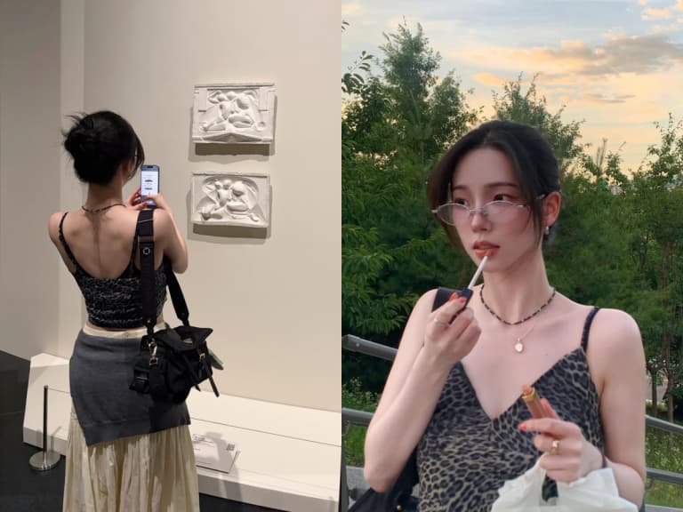 aespa Karina 身高 168 公分，穿豹紋背肌線條清晰展現紮實訓練，粉絲驚呼完全沒想到！