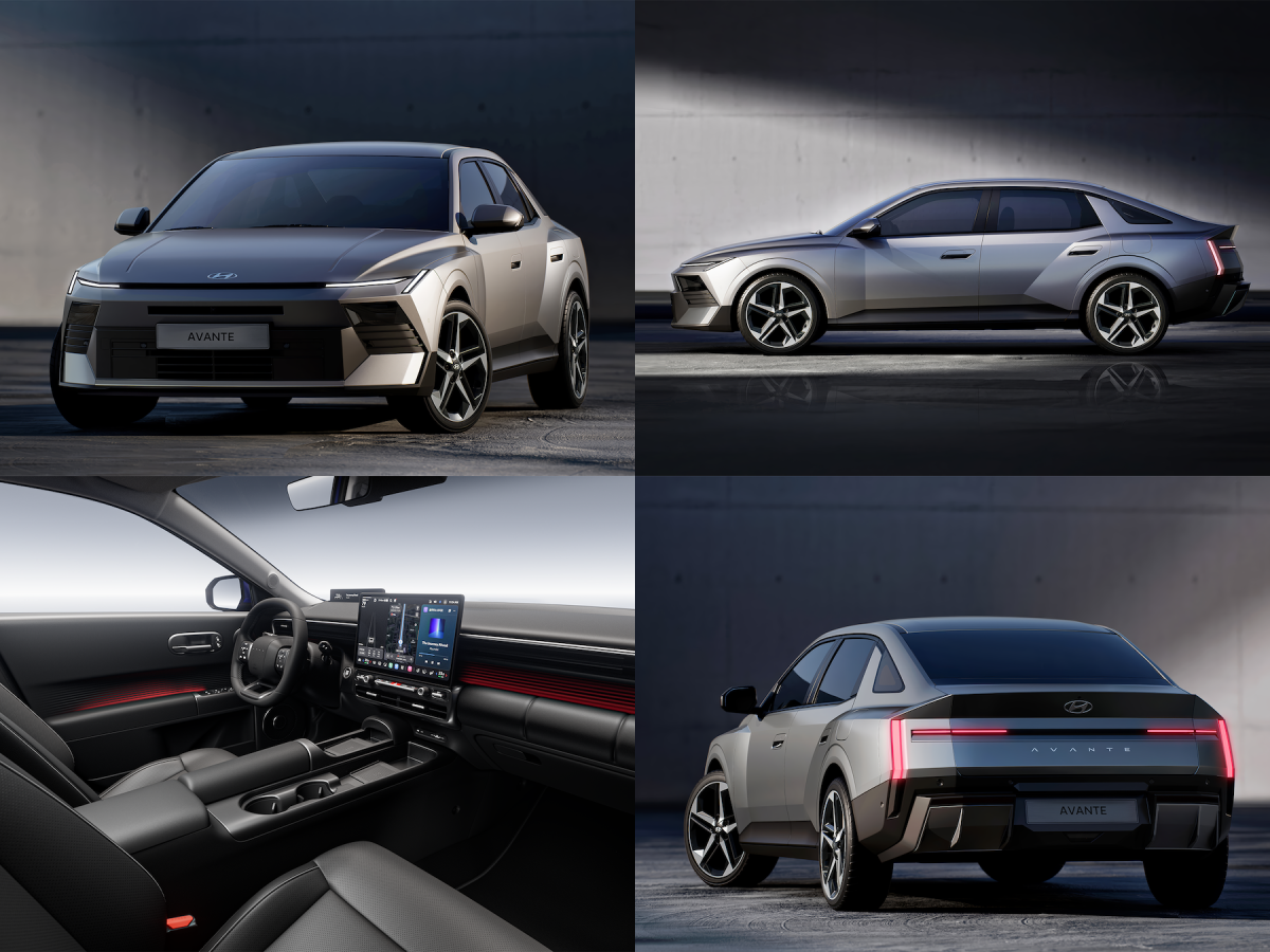 現代汽車 Hyundai 第8代 Avante 全球首發！睽違6年完全改款、搭載生成式AI助理登場