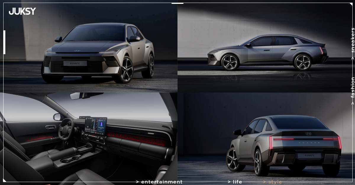 現代汽車 Hyundai 第8代 Avante 全球首發！睽違6年完全改款、搭載生成式AI助理登場