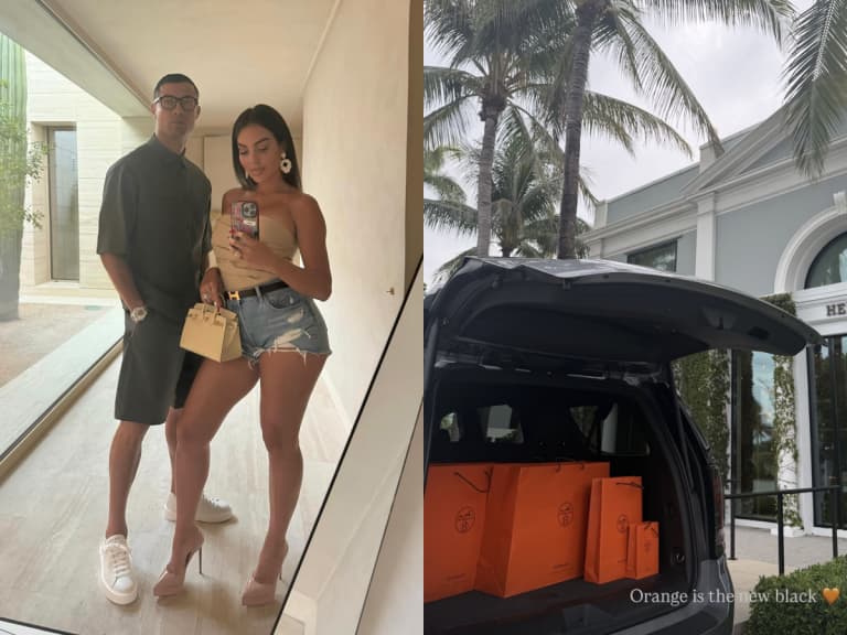C 羅未婚妻喬治娜 IG 曬整車愛馬仕!網友看傻:「大哥果然會賺!」