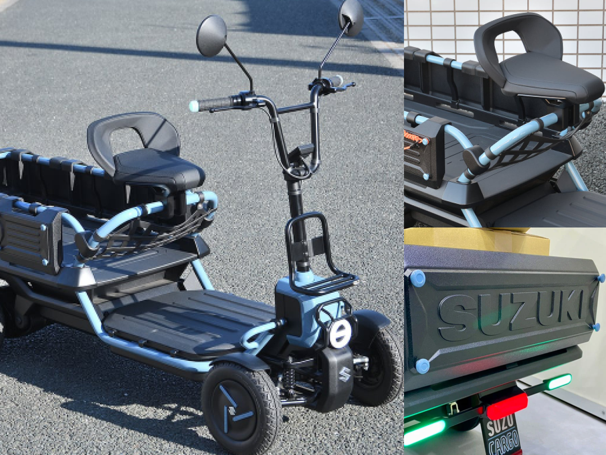 Suzuki 推出免駕照迷你電動貨卡 SuzCargo！16歲就能開、最高時速20km，網友：「阿公阿嬤救星來了！」