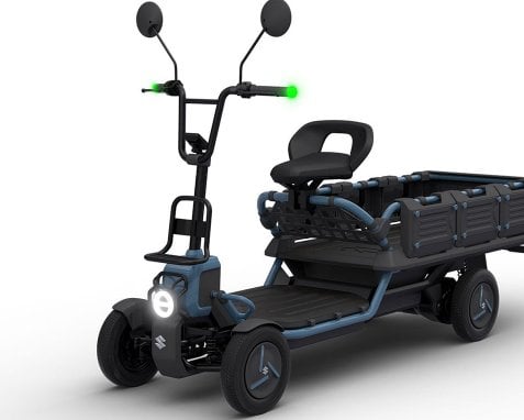 Suzuki 推出免駕照迷你電動貨卡 SuzCargo！16歲就能開、最高時速20km，網友：「阿公阿嬤救星來了！」