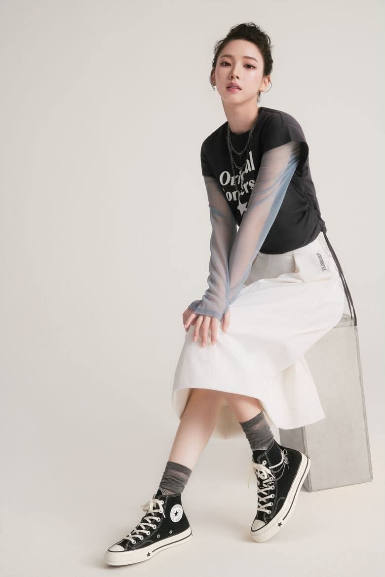 Karina 升格 Converse 全球品牌大使！攜手全新 Chuck 70 X 重新演繹經典帆布鞋