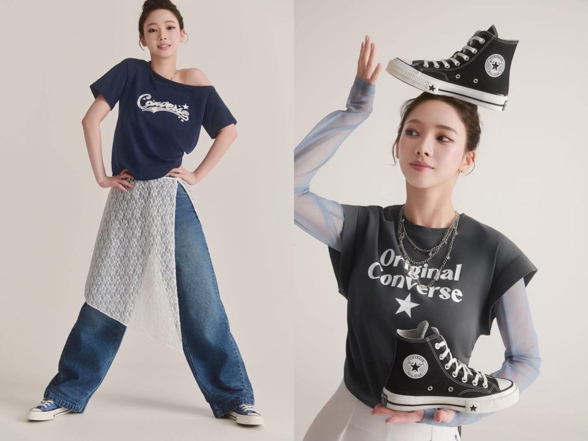 Karina 升格 Converse 全球品牌大使！攜手全新 Chuck 70 X 重新演繹經典帆布鞋