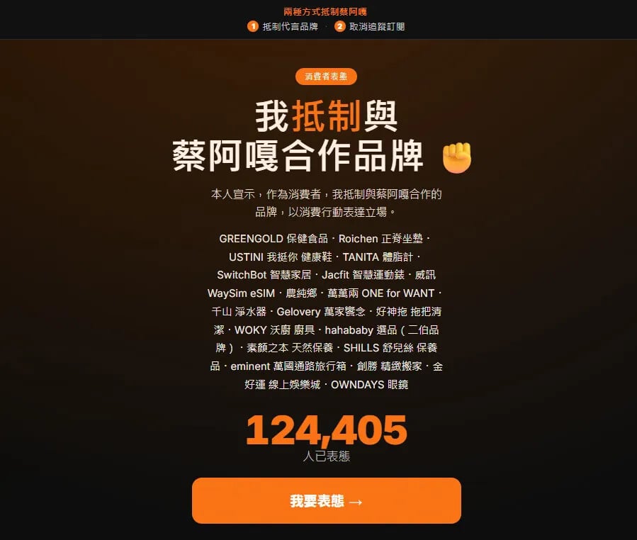 蔡阿嘎 AI 爭議延燒！YouTube 掀退訂潮、10 萬人連署抵制合作品牌！