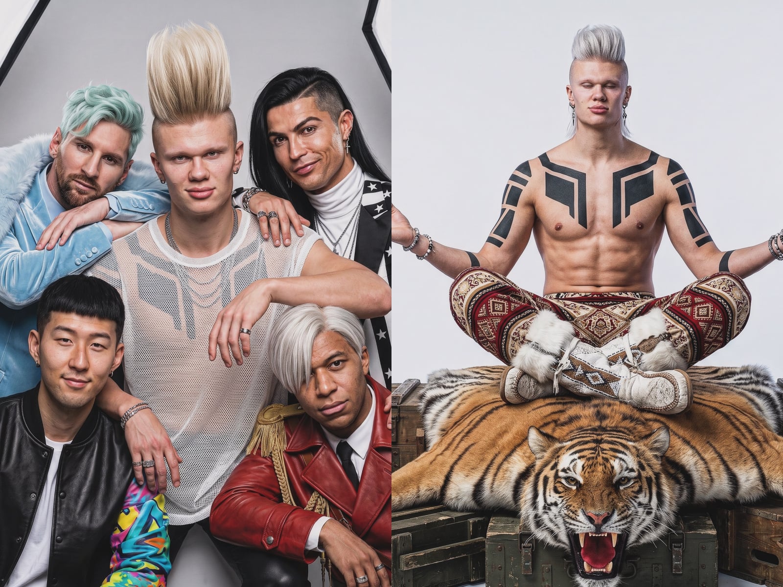 2026 世界盃梅西、哈蘭德、C 羅變身 BIGBANG 組團！Threads 笑翻：「孫興慜竟然勝利！」