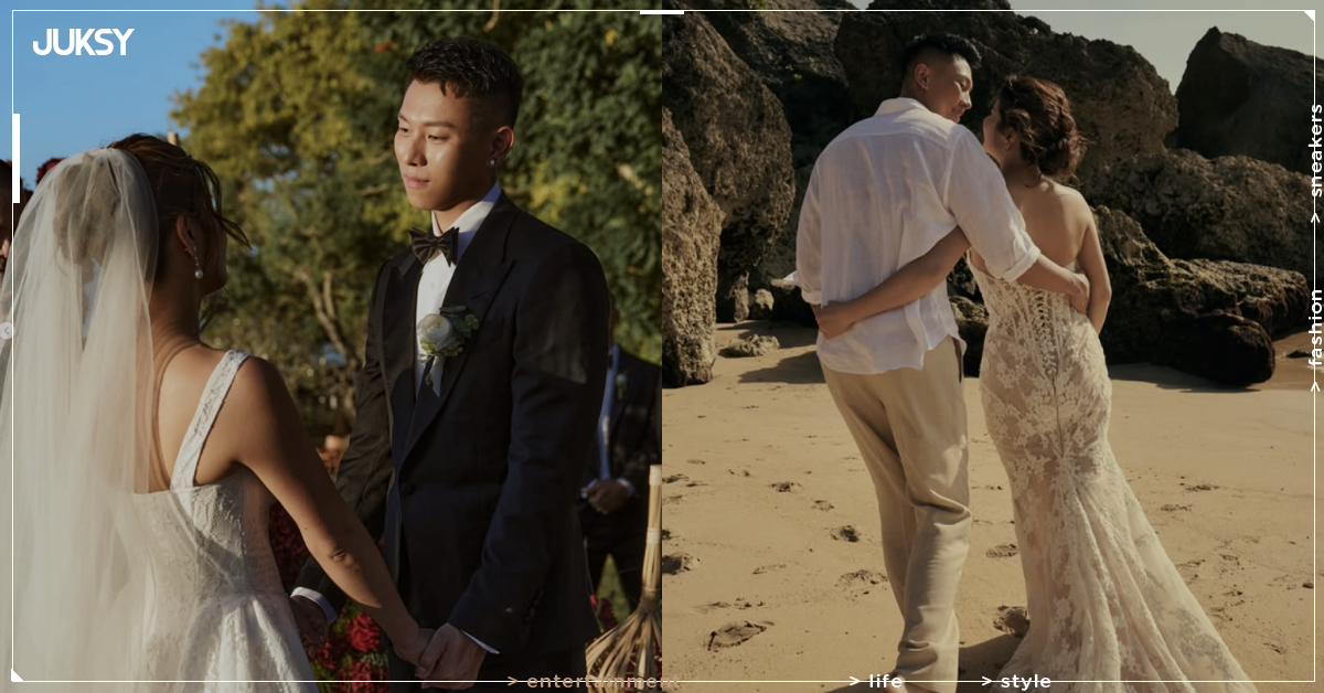 瘦子 E.SO 峇里島婚禮曝光！等了 4 年終圓夢，深情對視老婆甜喊：「耶，結婚了！」