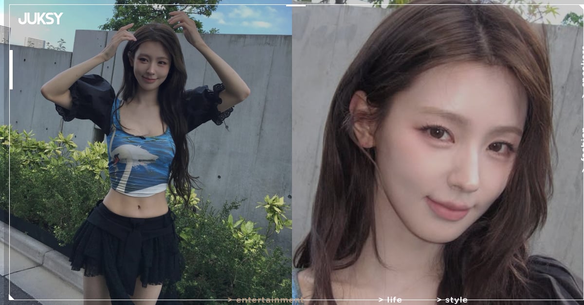 i-dle 薇娟 IG 曬螞蟻腰！雙手舉高一字馬腰線曝光，全球粉絲驚呼：「這真的是人類嗎？」
