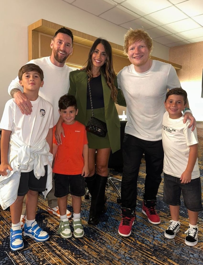紅髮艾德 Ed Sheeran、梅西 Messi 語言不通？親曝尷尬對話三分鐘：「被告知他不會說英文！」