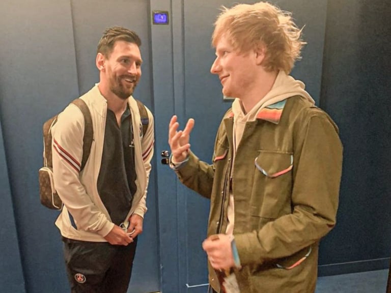 紅髮艾德 Ed Sheeran、梅西 Messi 語言不通？親曝尷尬對話三分鐘：「被告知他不會說英文！」