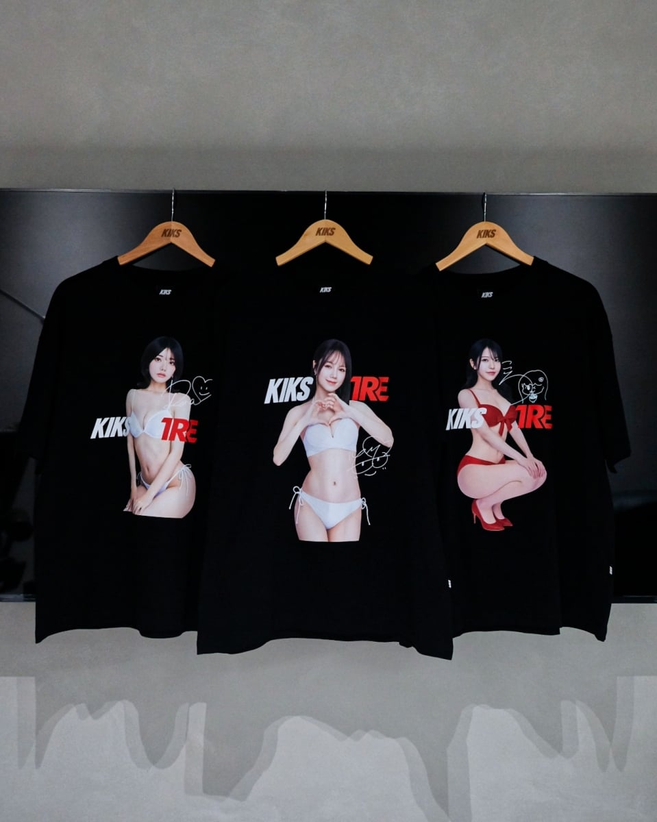 KIKS 再度攜手 TRE！「人氣女優」KIKS GIRLS Tee 回歸，涼森玲夢、宮下玲奈、淺野心共同演繹