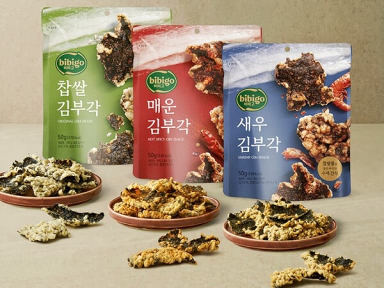 CJ第一製糖『비비고김부각』3款上市！年成長30%、年銷120億韓元創紀錄，7月台北信義區快閃店開張